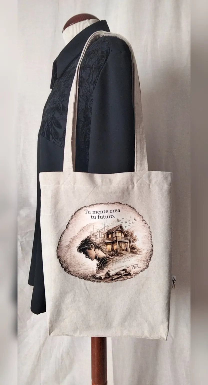 Tote personalizada tu mente crea el futuro